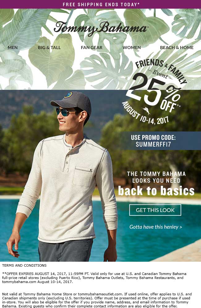 tommy bahama online