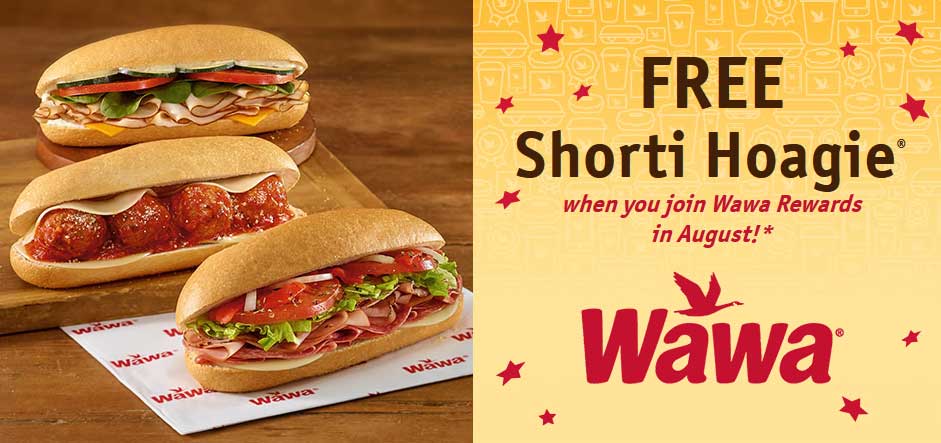Wawa Coupon April 2024 New rewards members score a free sub sandwich at Wawa gas stations