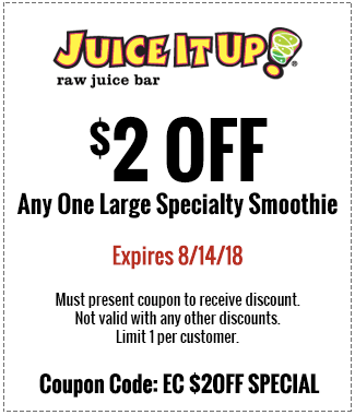 Juice It Up Coupon April 2024 $2 off a smoothie at Juice It Up