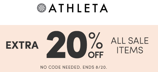 Athleta Coupon April 2024 Extra 20% off sale items today at Athleta, ditto online