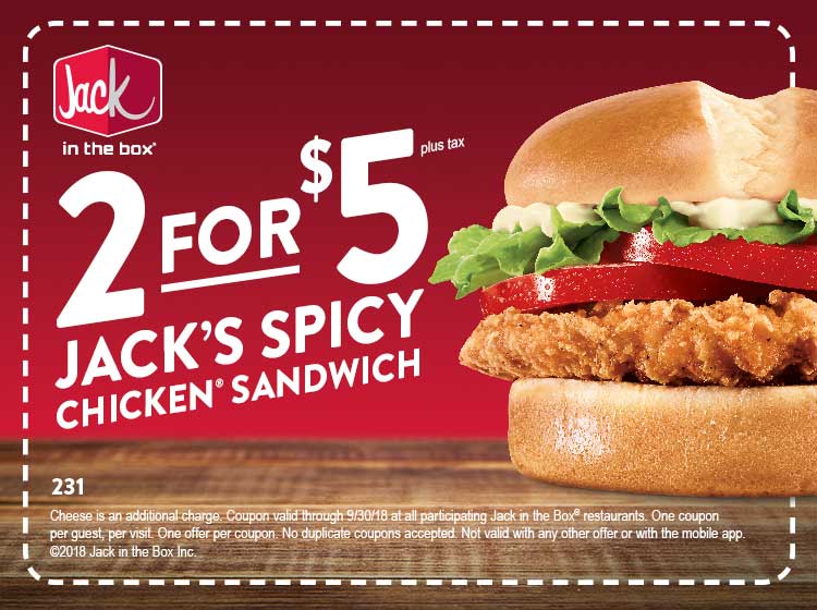 Jack in the Box May 2020 Coupons and Promo Codes