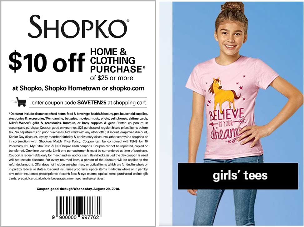 Shopko Coupon April 2024 $10 off $25 today at Shopko, or online via promo code SAVETEN25