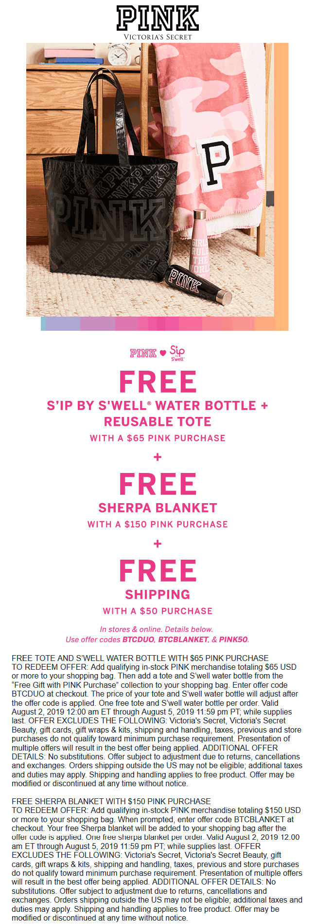 Victoria's Secret Promo & Coupon Codes March 2024