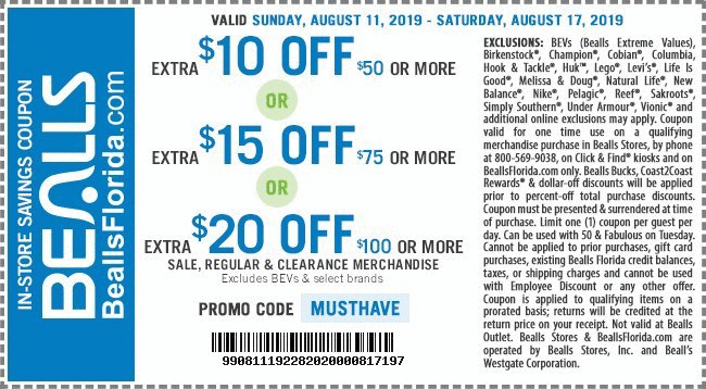 Bealls coupons & promo code for [January 2023]