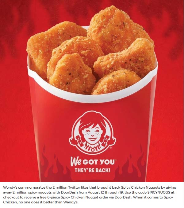 Wendys coupons & promo code for [October 2022]
