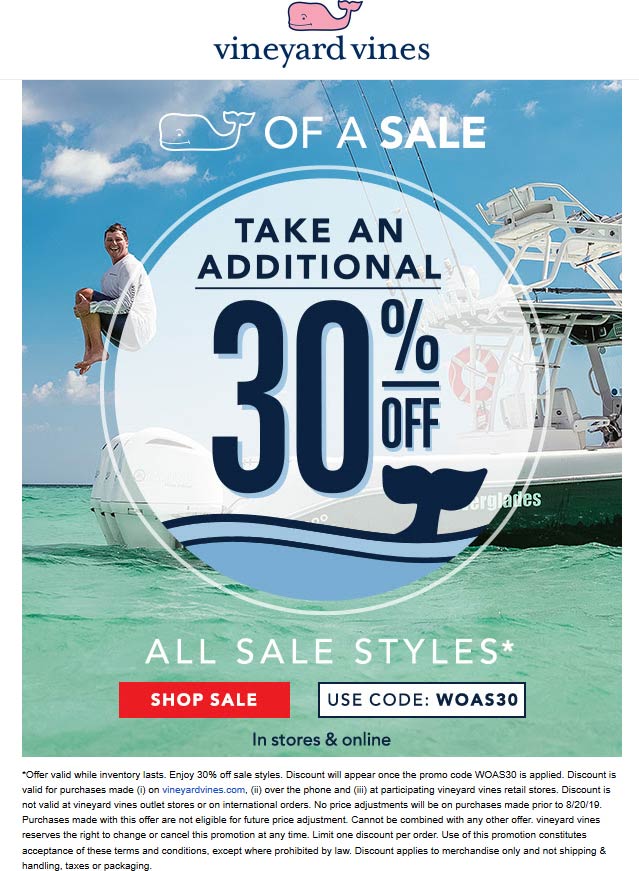 Vineyard Vines coupons & promo code for [October 2022]