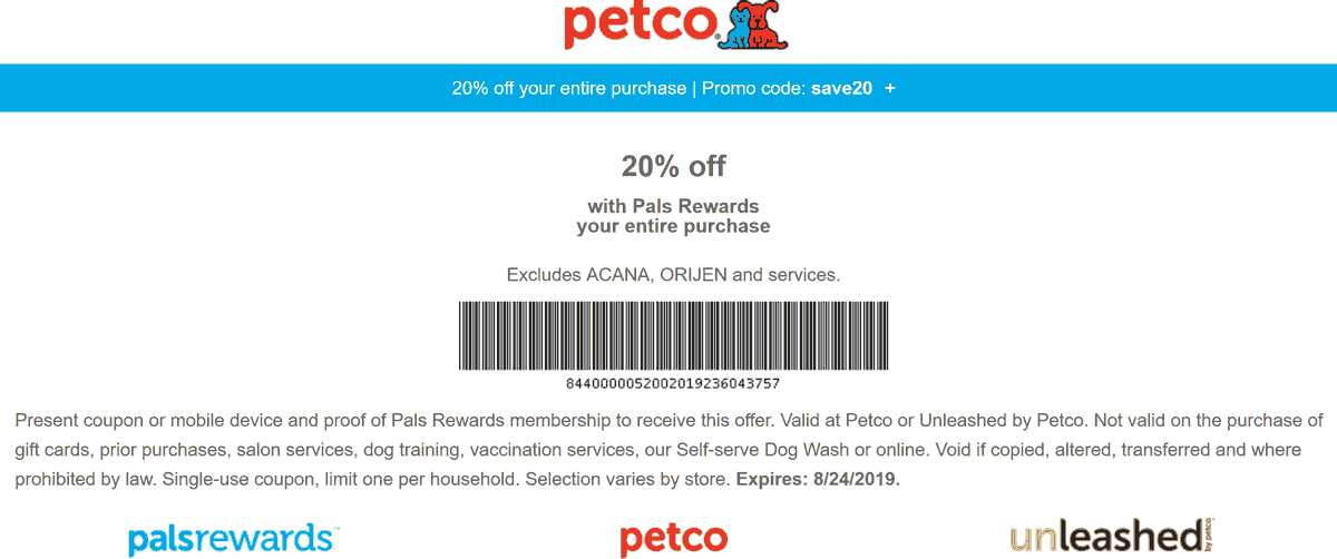 Petco coupons & promo code for [October 2022]