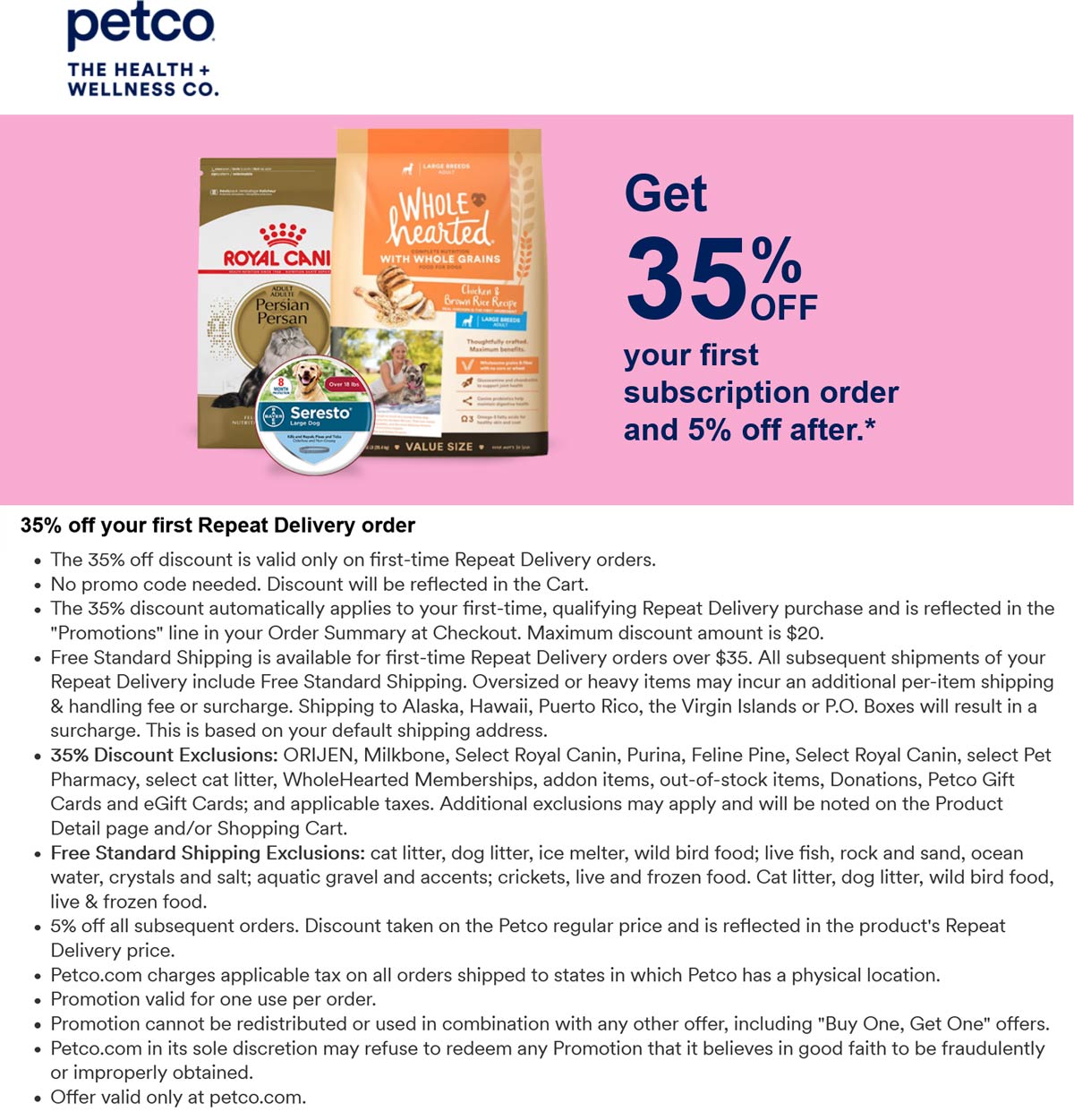 Petco coupons & promo code for [December 2022]