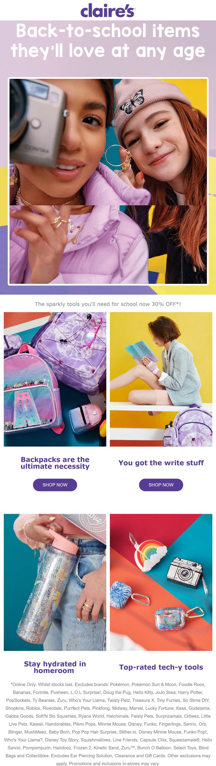 Claires July 2022 Coupons And Promo Codes 
