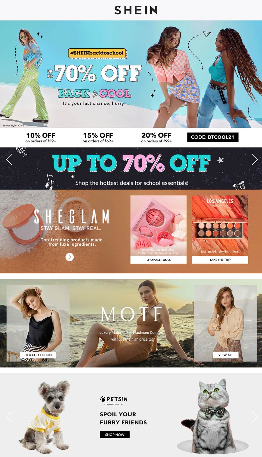 SHEIN coupons & promo code for [December 2022]