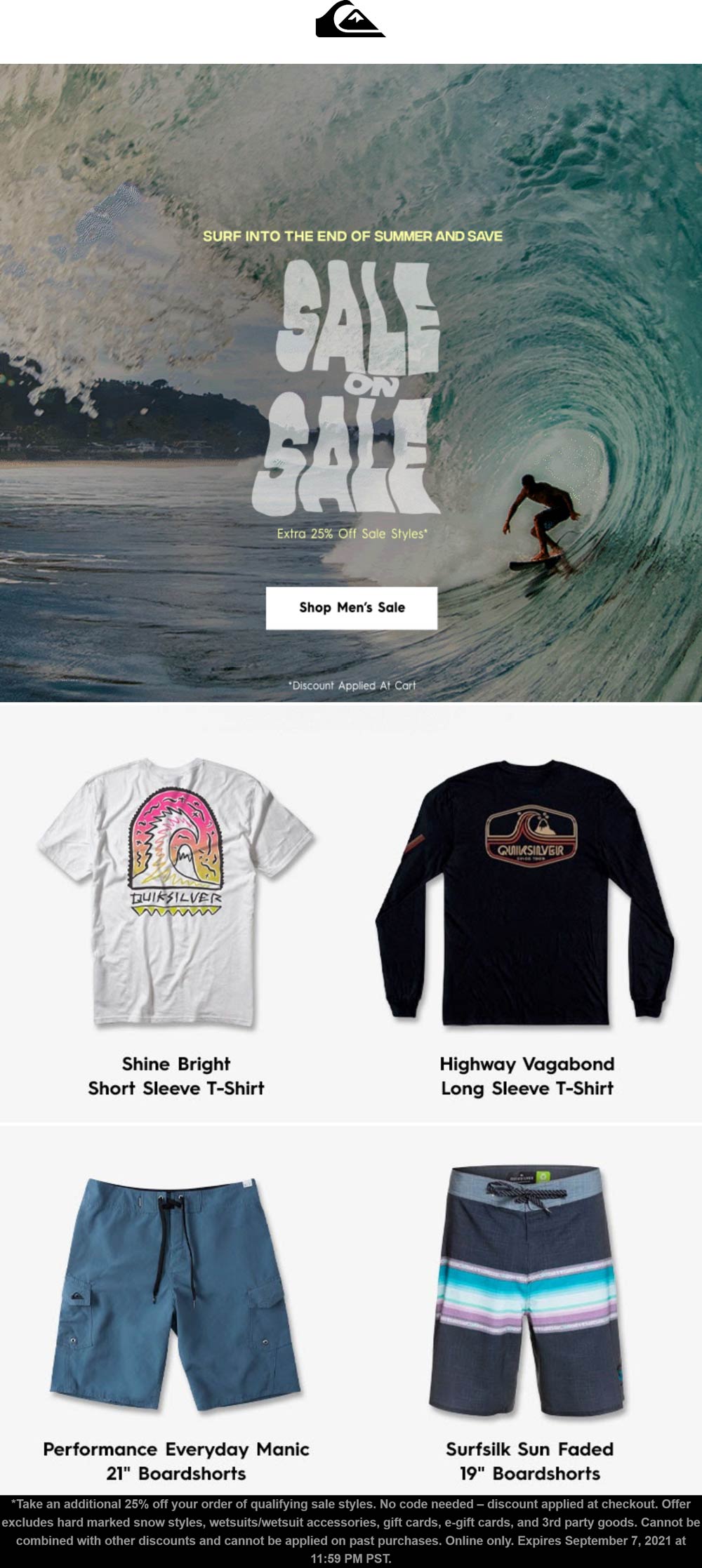 Quiksilver coupons & promo code for [December 2022]