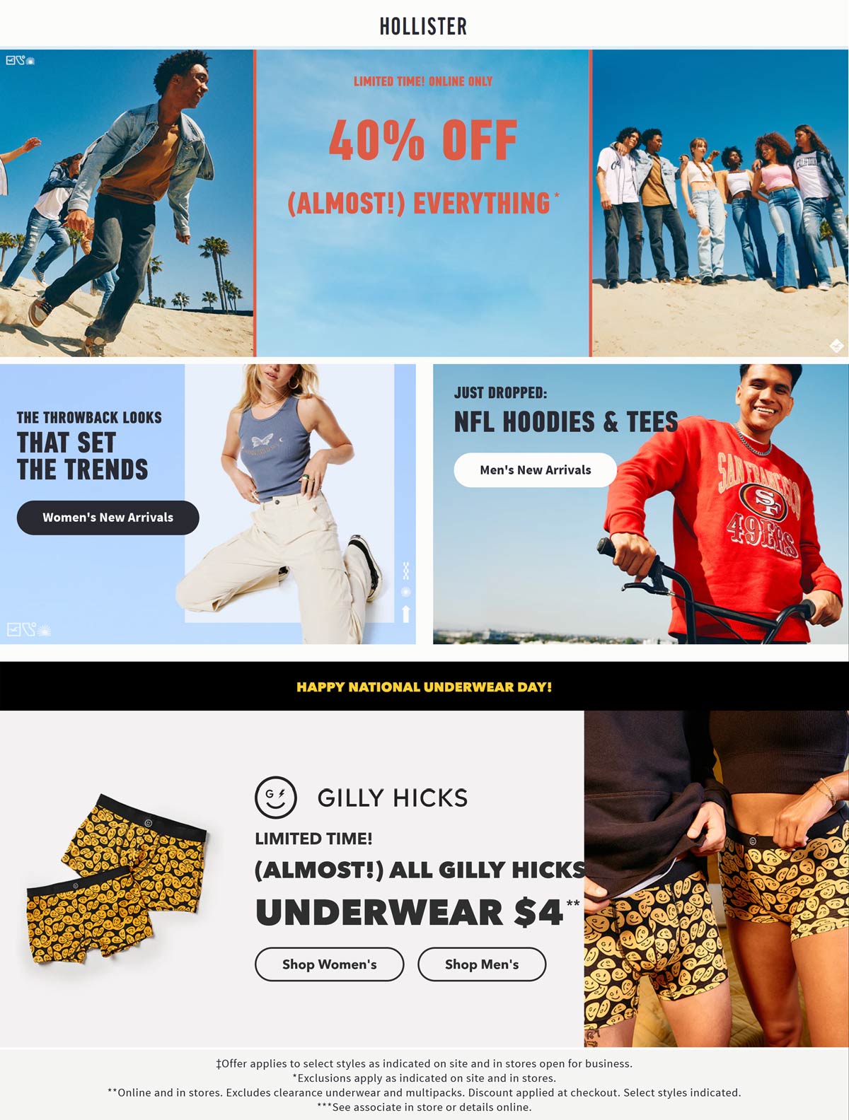 Hollister coupons & promo code for [December 2022]