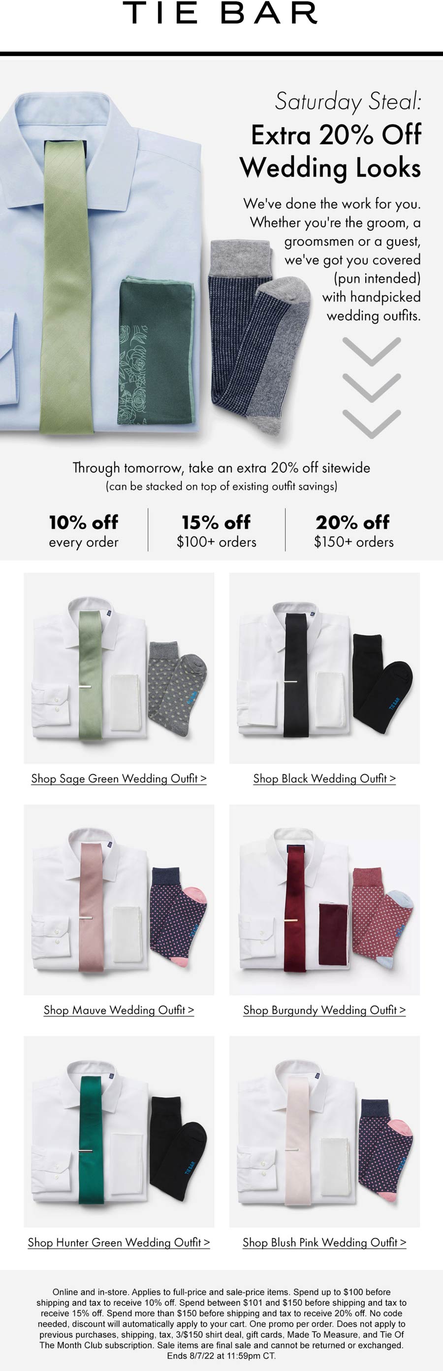 Tie Bar coupons & promo code for [December 2022]