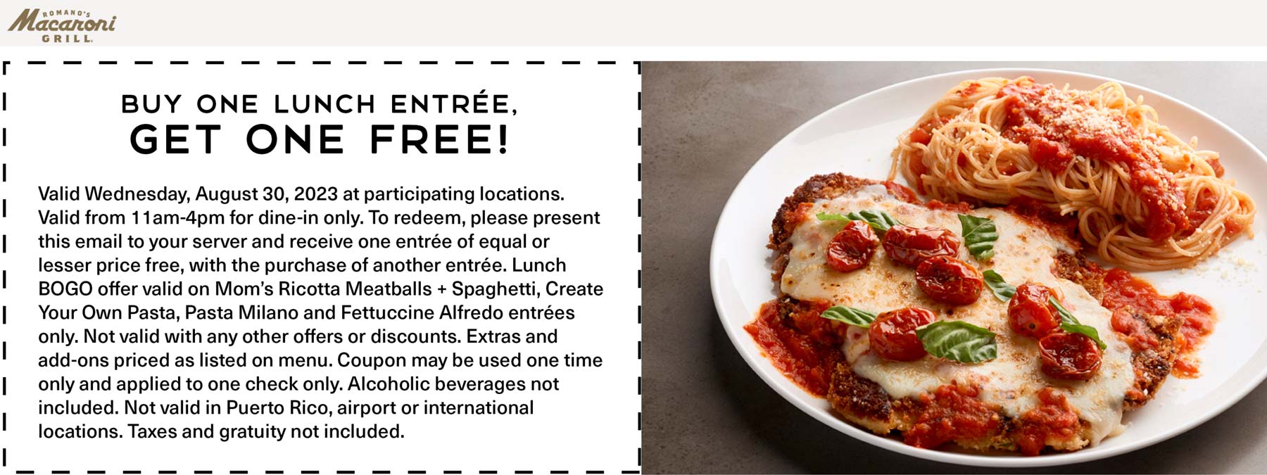 Macaroni Grill restaurants Coupon  Second lunch entree free Wednesday at Macaroni Grill #macaronigrill 