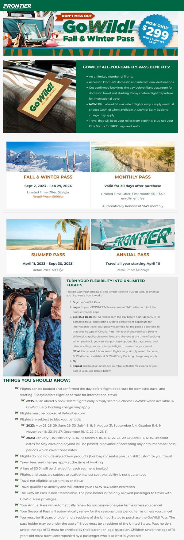 Frontier February 2024 Coupons and Promo Codes 🛒