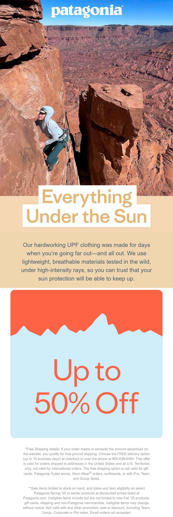 Patagonia stores Coupon  20-50% off sale items at Patagonia #patagonia 