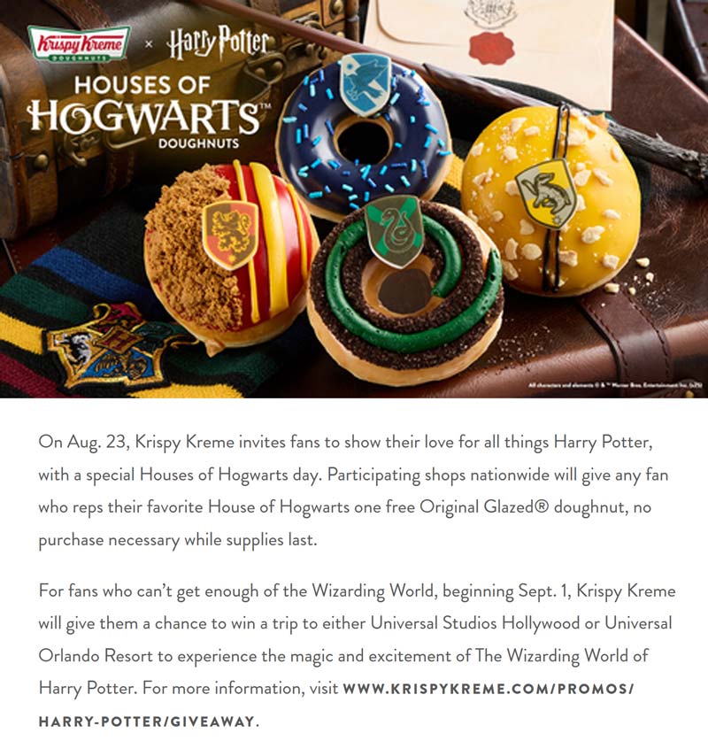 Krispy Kreme coupons & promo code for August 2025