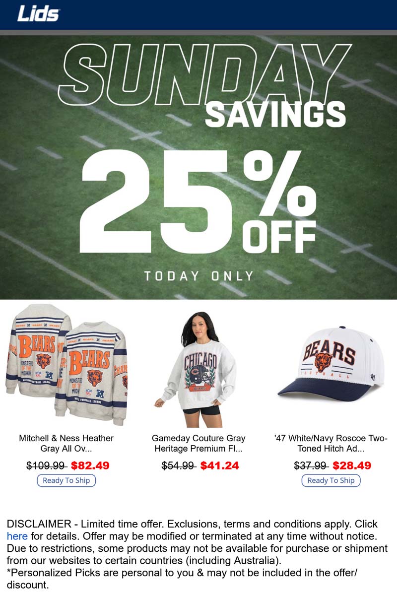 Lids coupons & promo code for August 2025