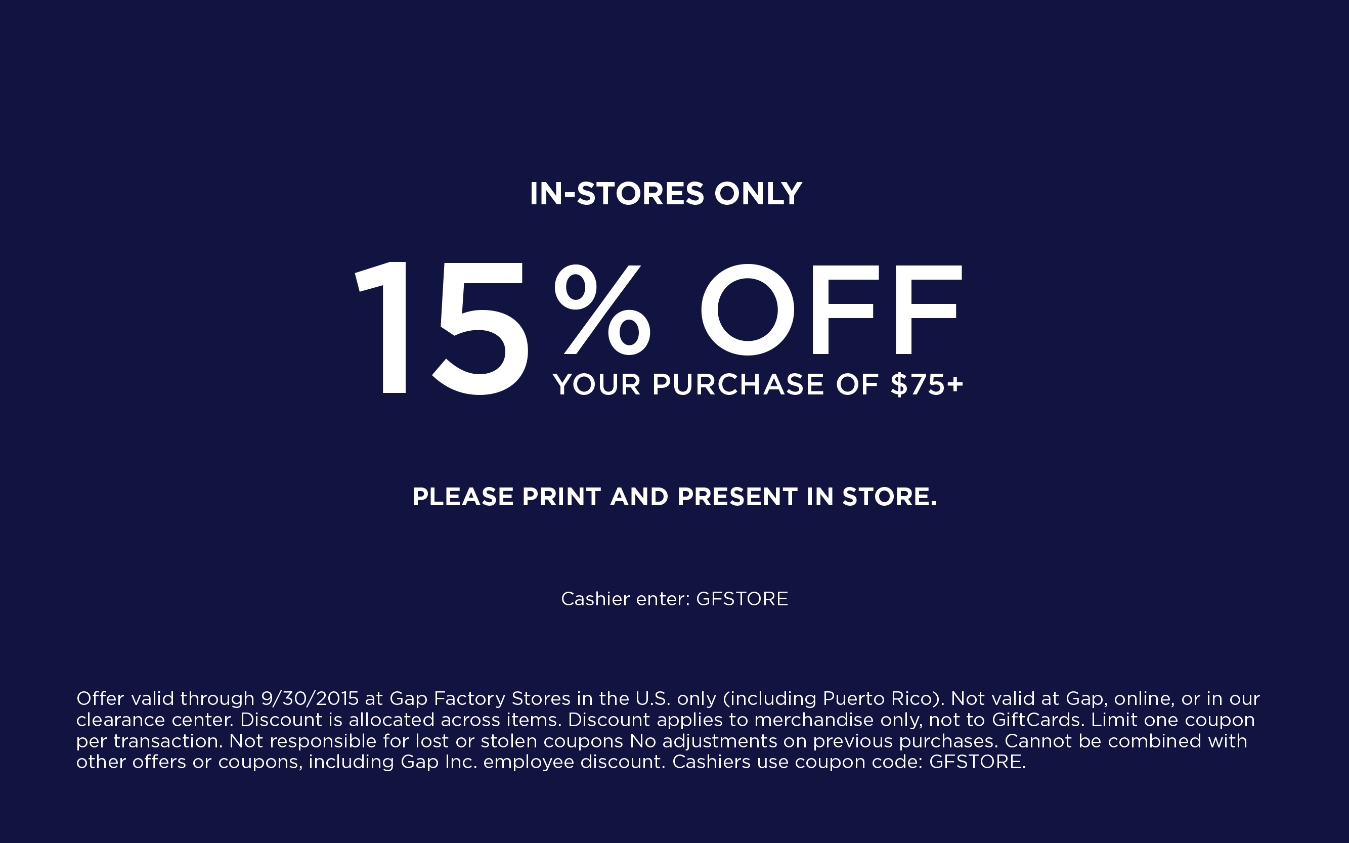 gap outlet in store coupon