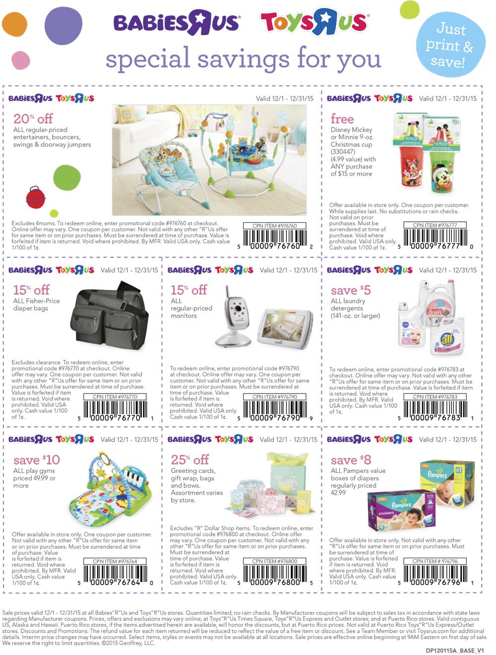 Toys R Us Coupon March 2024 Free Disney cup & various baby related coupons for Toys R Us & Babies R Us