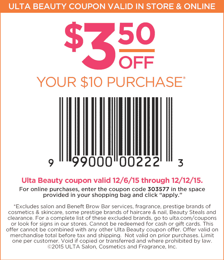 Ulta coupons & promo code for [May 2024]