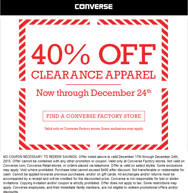 converse factory store coupon