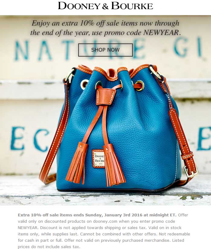 coupons for dooney and bourke handbags