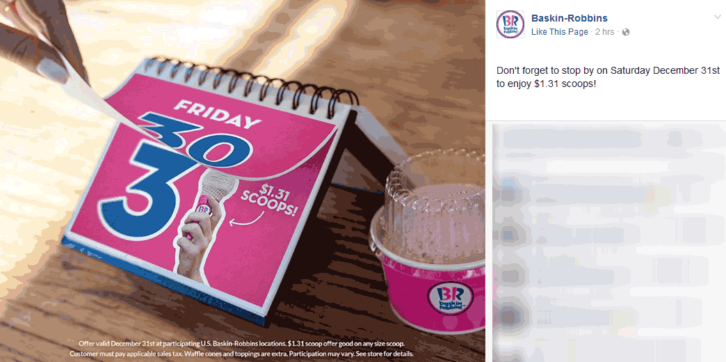 Baskin Robbins coupons & promo code for [May 2024]