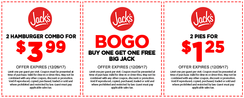 Jacks coupons & promo code for [April 2024]