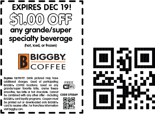Biggby Coffee coupons & promo code for [May 2025]