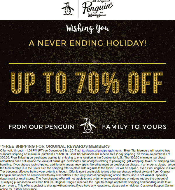 Original Penguin coupons & promo code for [May 2024]