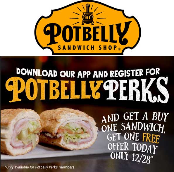 Potbelly coupons & promo code for [June 2024]