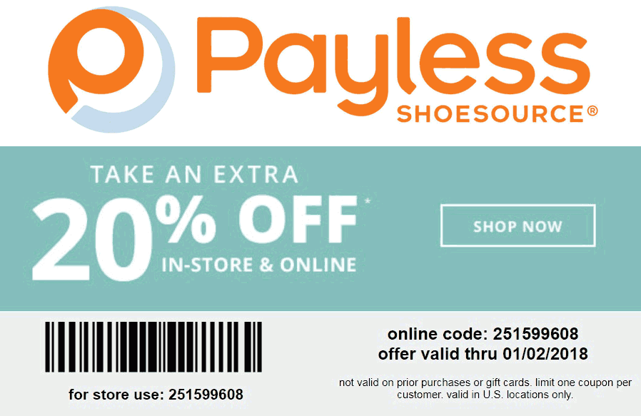 payless promotion