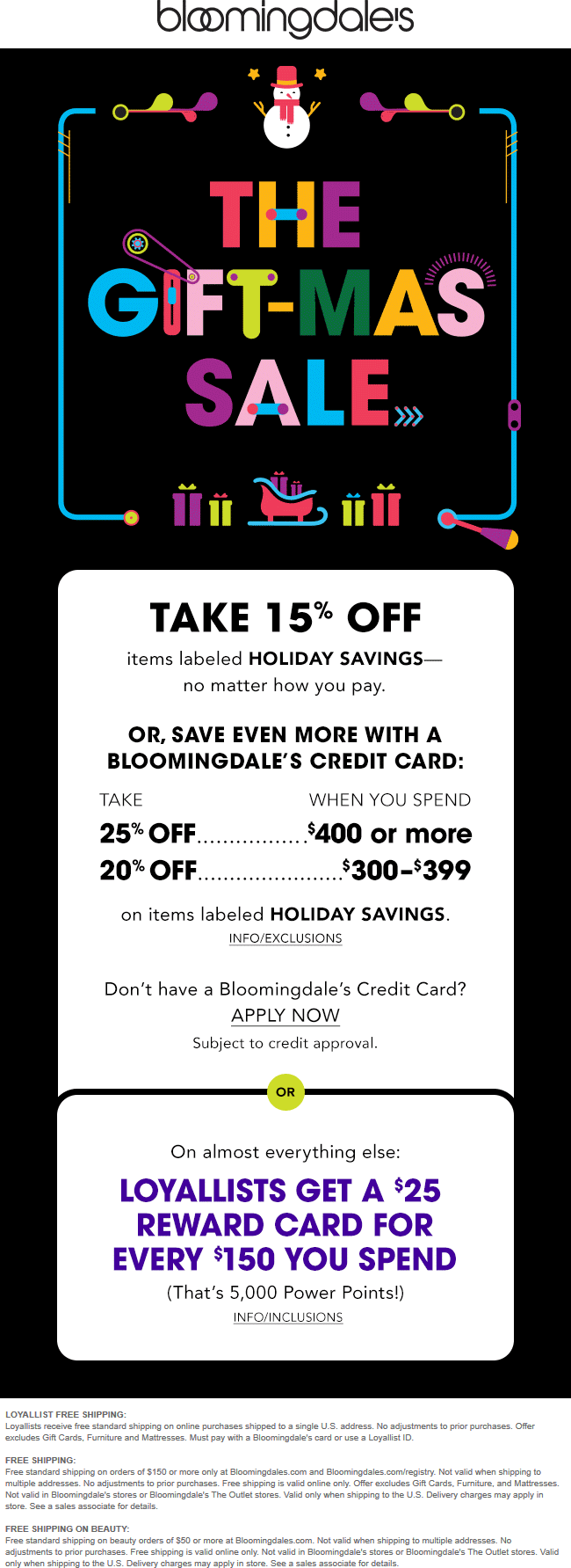 Bloomingdales coupons & promo code for [April 2024]