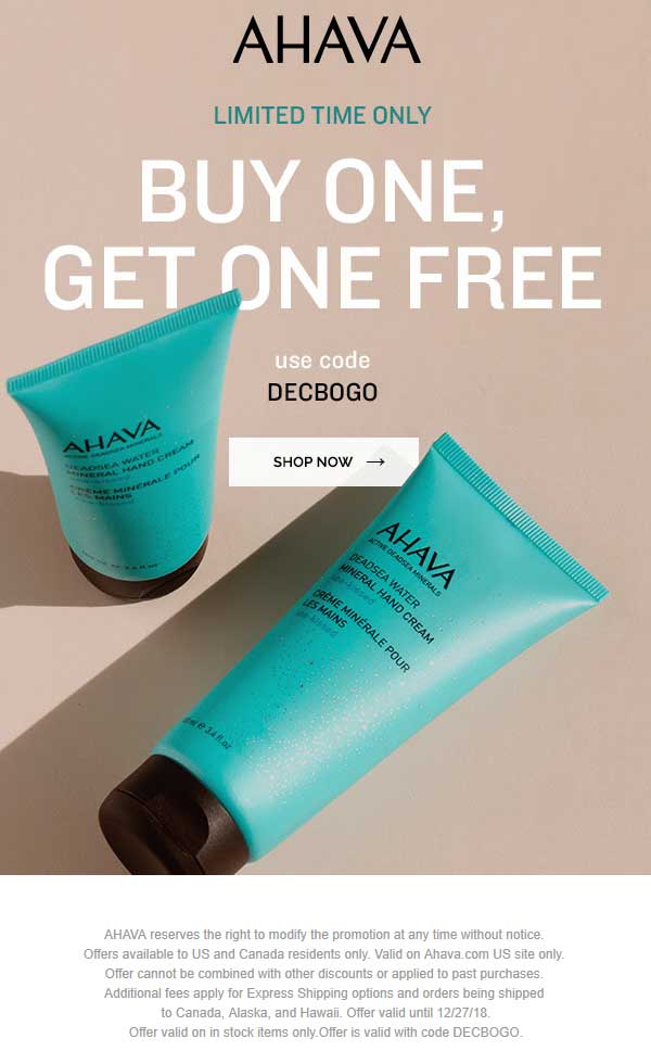 AHAVA coupons & promo code for [March 2024]