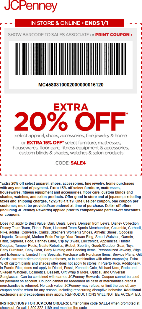 JCPenney coupons & promo code for [March 2024]