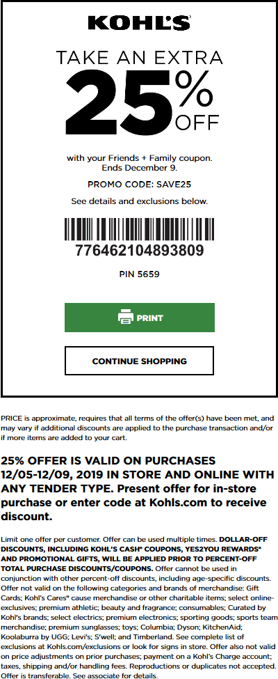 Kohls coupons & promo code for [May 2022]
