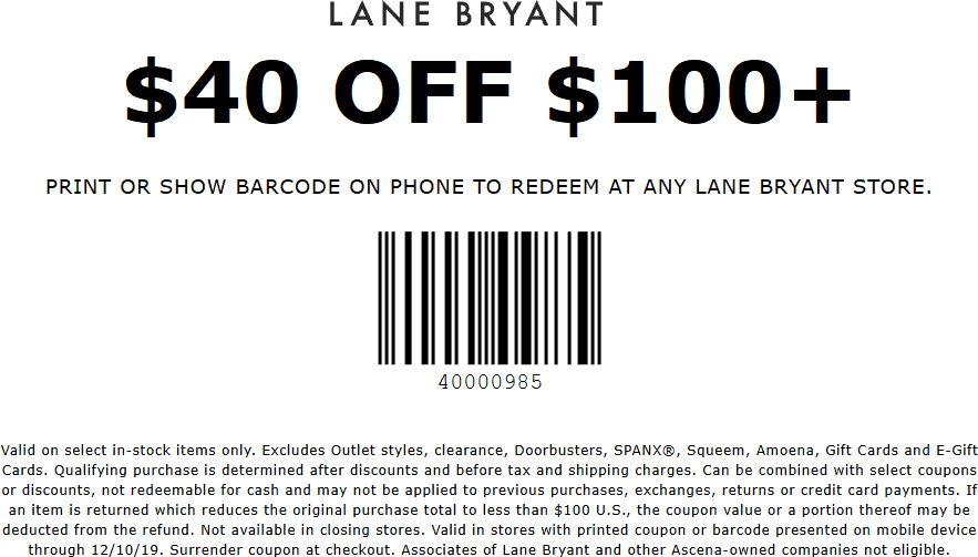 Lane Bryant coupons & promo code for [June 2022]