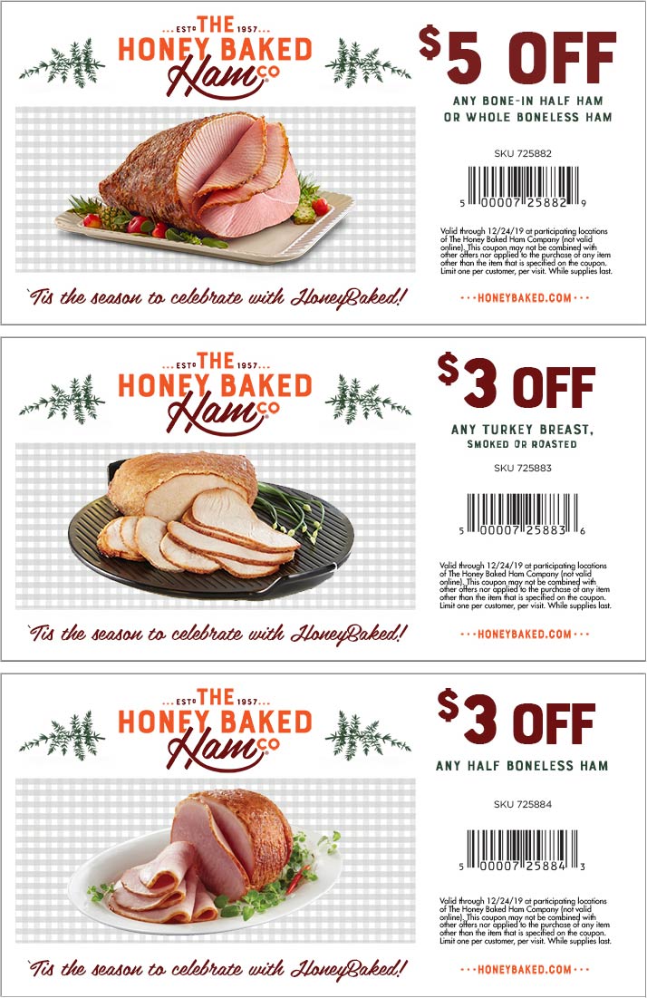HoneyBaked coupons & promo code for [November 2022]