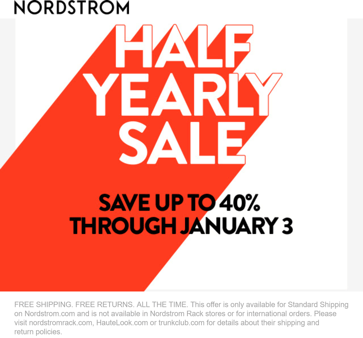 Nordstrom stores Coupon  40% off going on at Nordstrom #nordstrom 