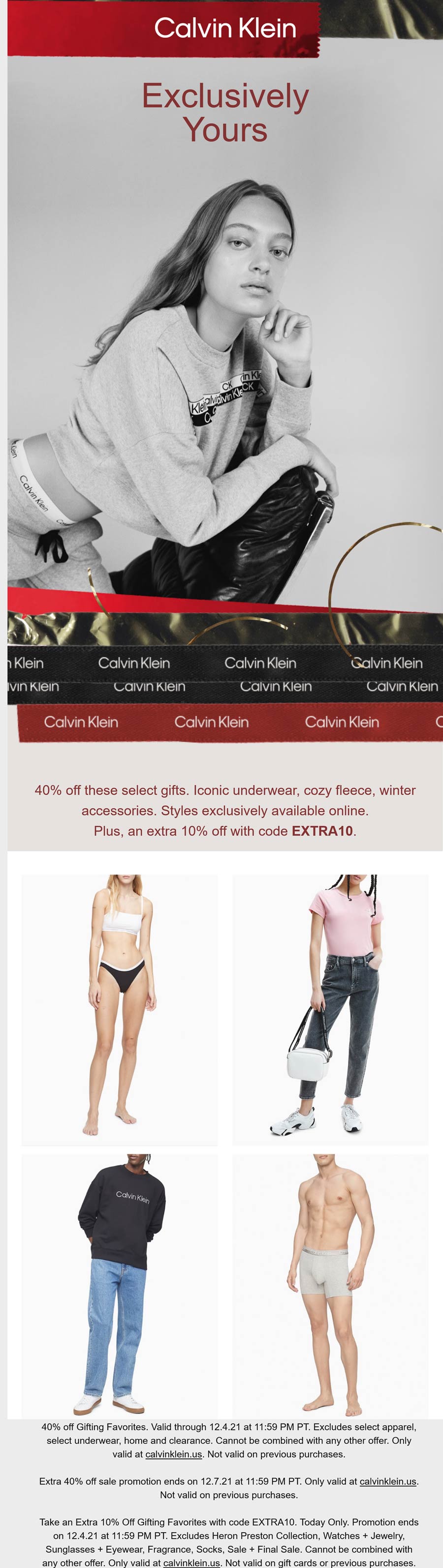 Calvin Klein coupons & promo code for [December 2022]