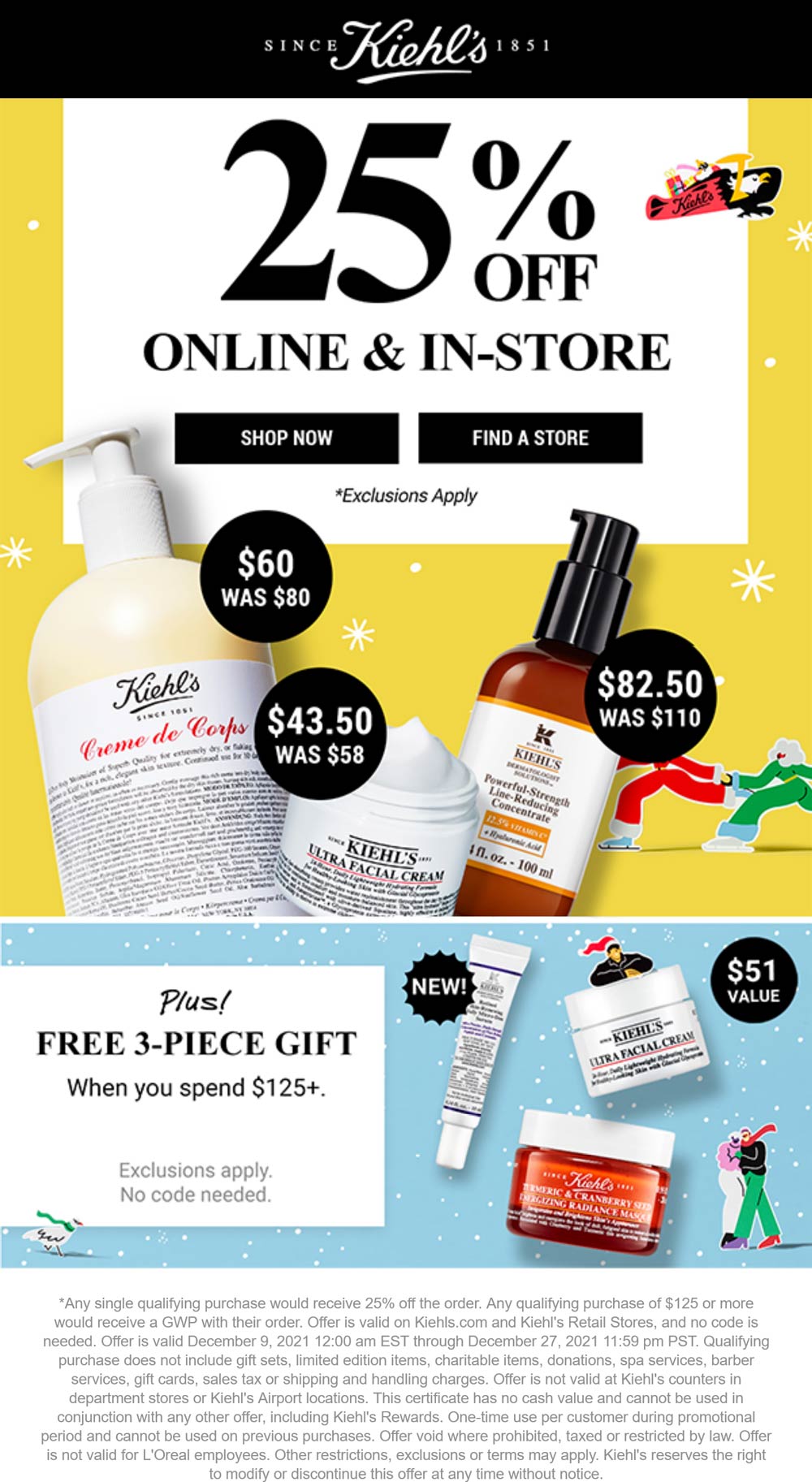 Kiehls coupons & promo code for [February 2024]