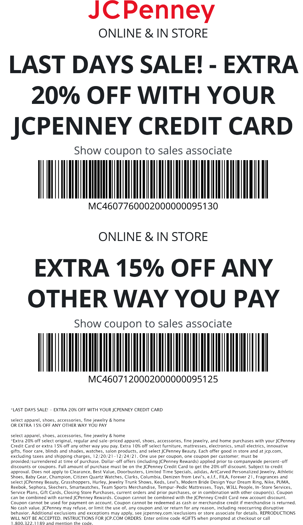 JCPenney stores Coupon  15% off at JCPenney, or online via promo code 4GIFTS #jcpenney 