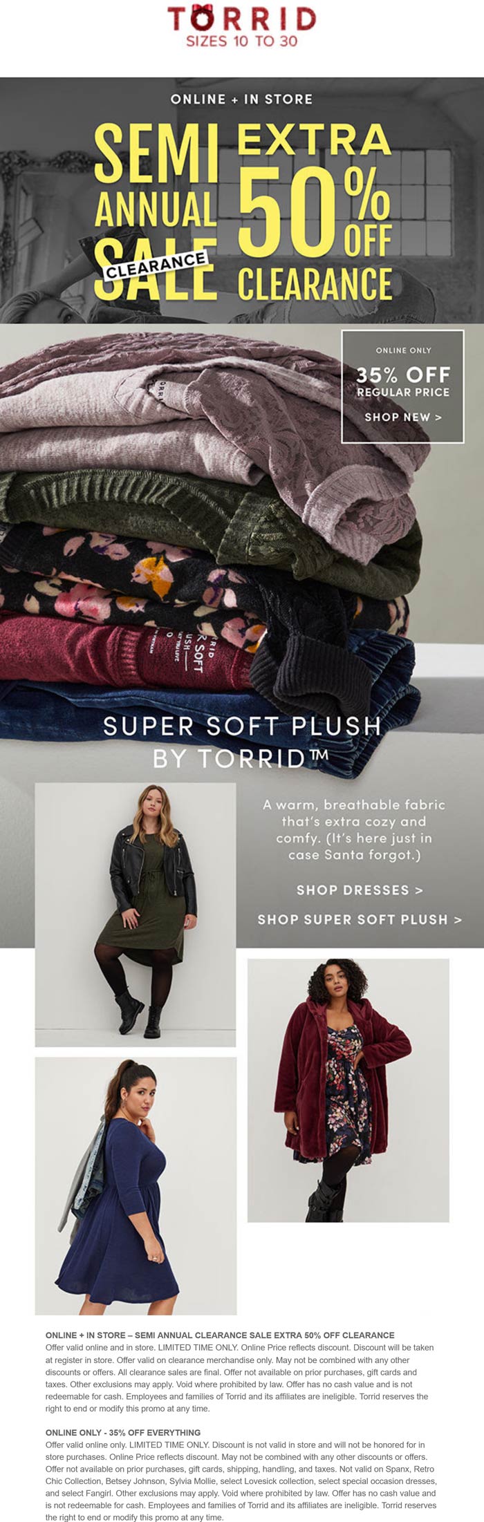 Torrid coupons & promo code for July 2025