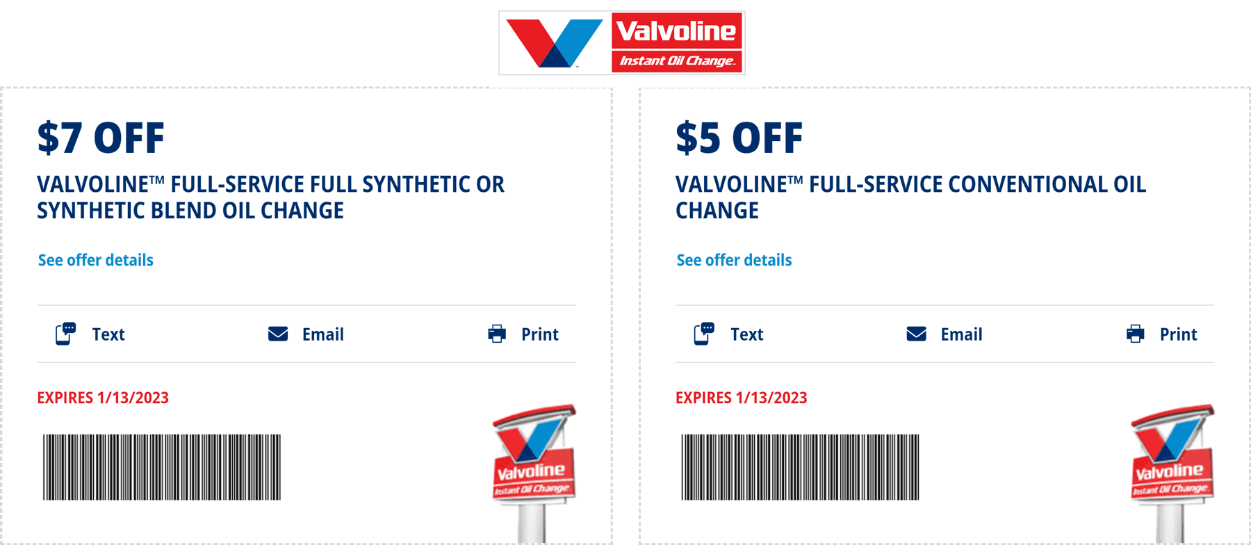 Valvoline coupons & promo code for [February 2023]