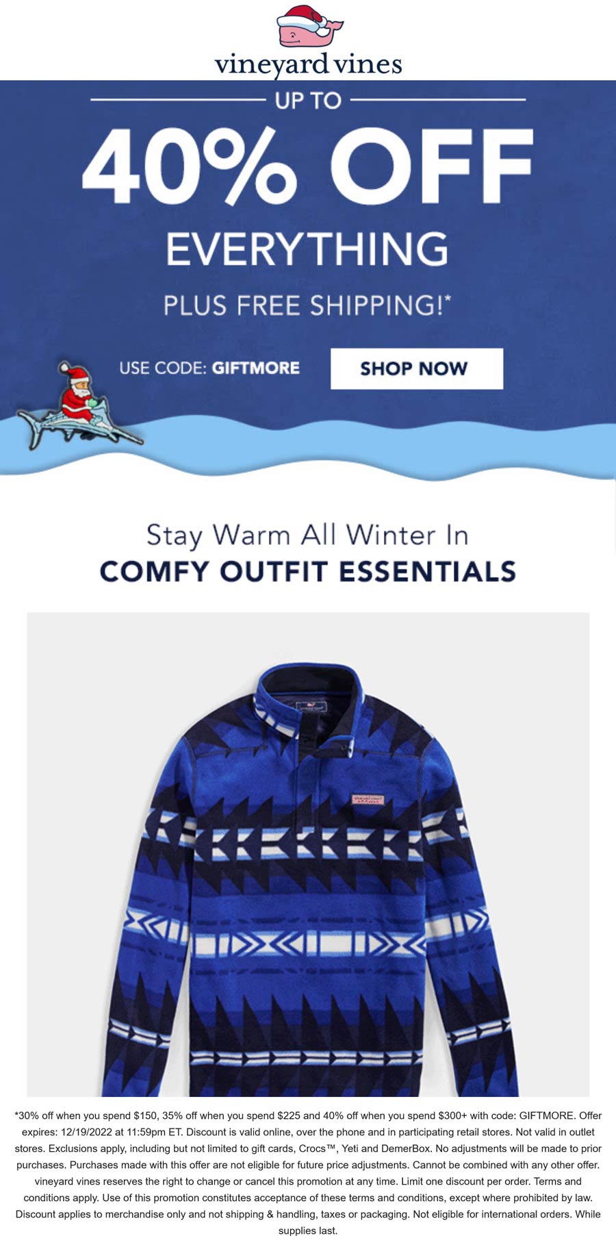 Vineyard Vines coupons & promo code for [February 2023]