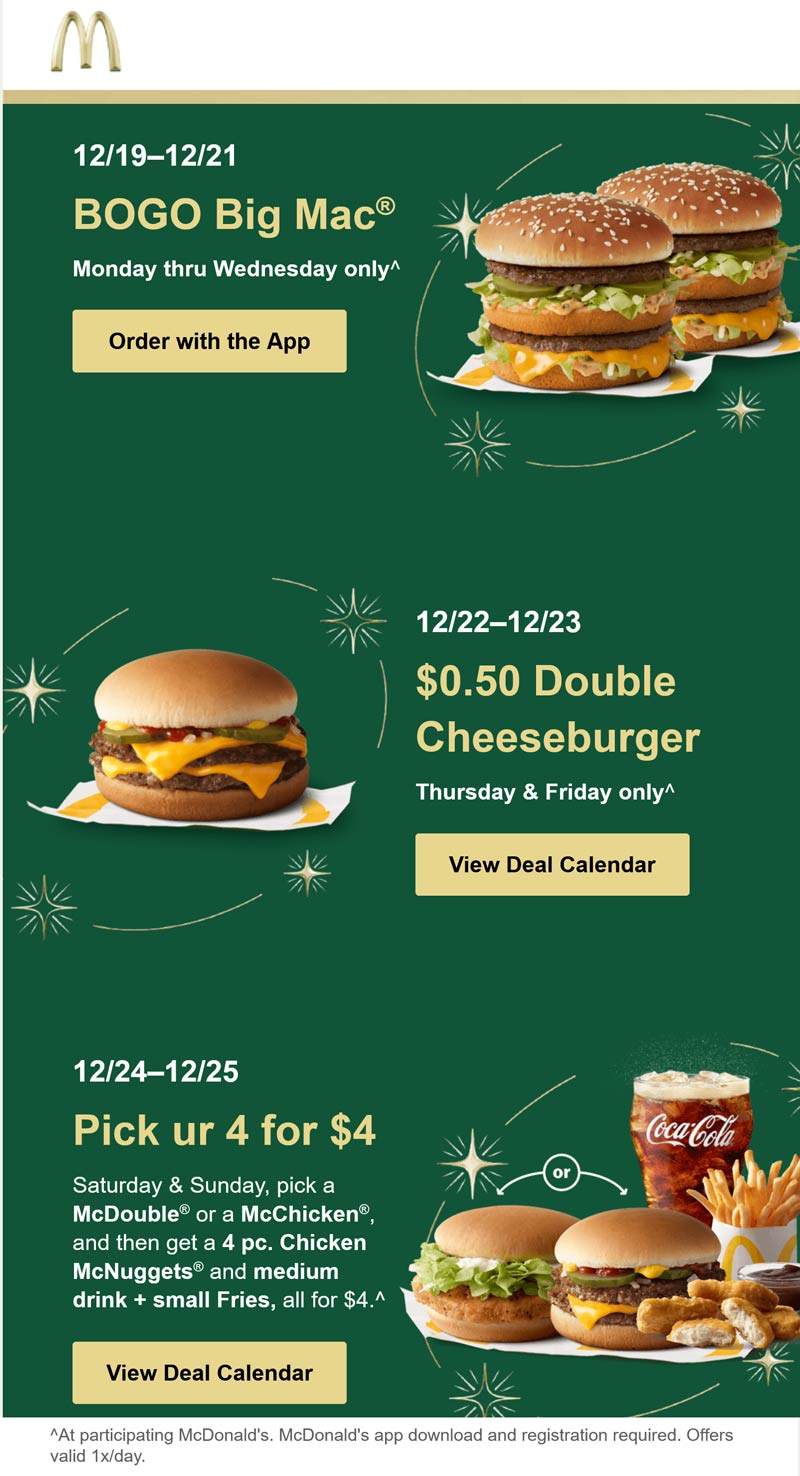 McDonalds restaurants Coupon  Second big mac cheeseburger free via mobile at McDonalds #mcdonalds 