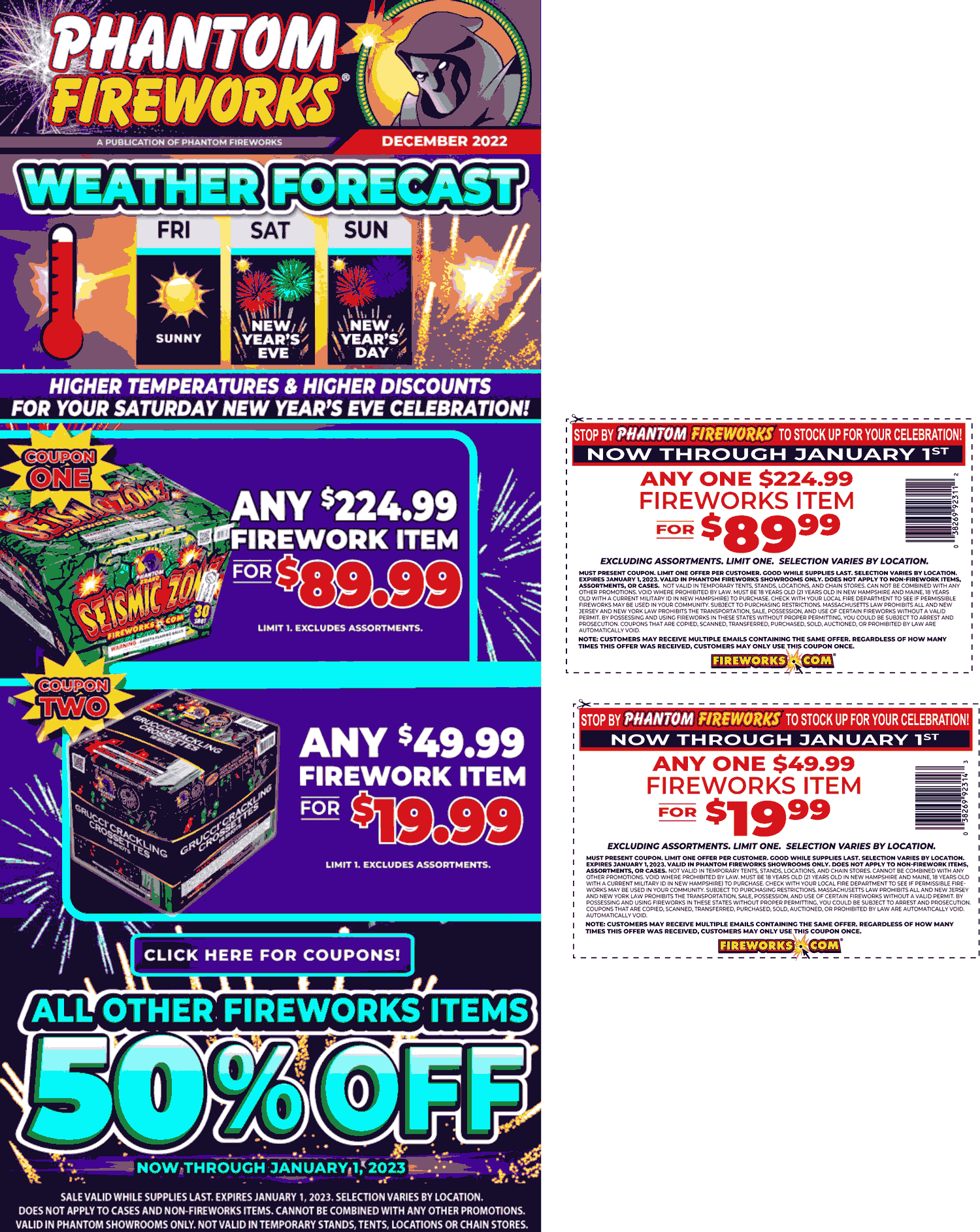 Phantom Fireworks coupons & promo code for [February 2023]