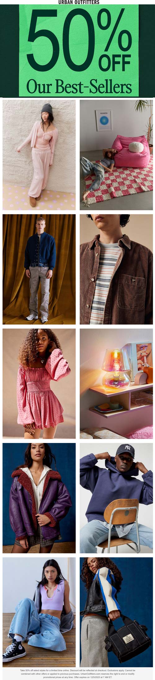 50% off best sellers at Urban Outfitters #urbanoutfitters