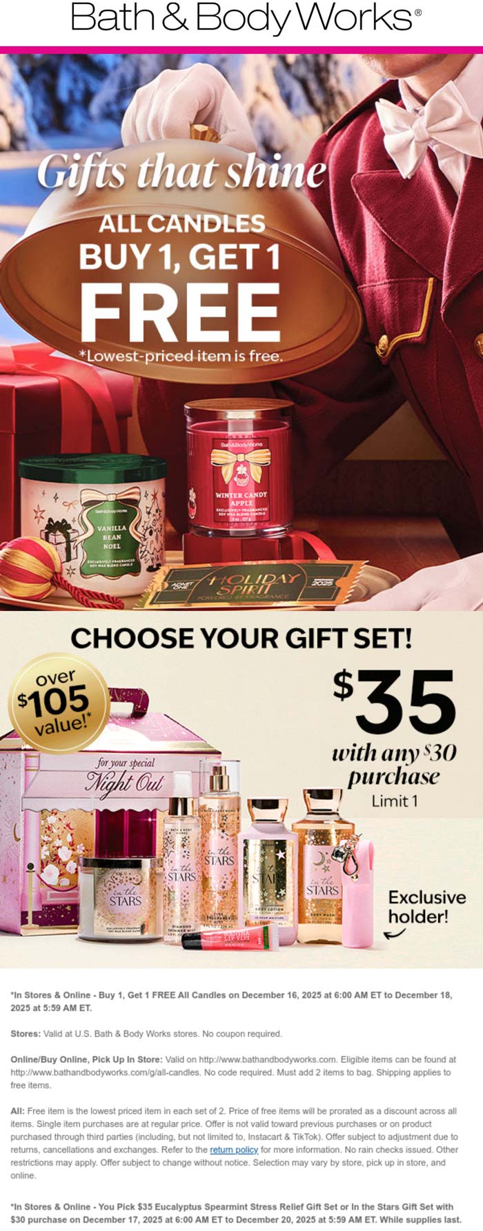 Bath & Body Works Second candle free today at Bath & Body Works #bathbodyworks Bath & Body Works stores Coupon Second candle free today at Bath & Body Works #bathbodyworks